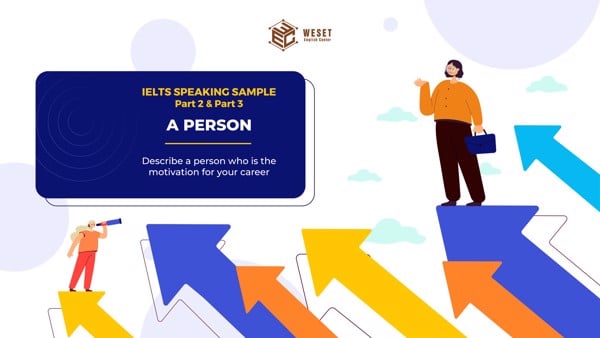 GIẢI ĐỀ THI IELTS SPEAKING - A PERSON WHO IS THE MOTIVATION FOR YOUR CAREER