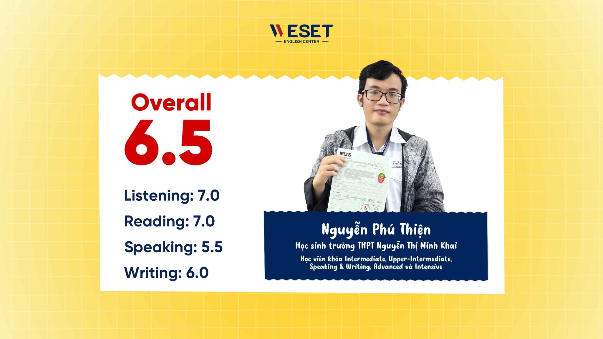 Nguyễn Phú Thiện Ielts 6.5