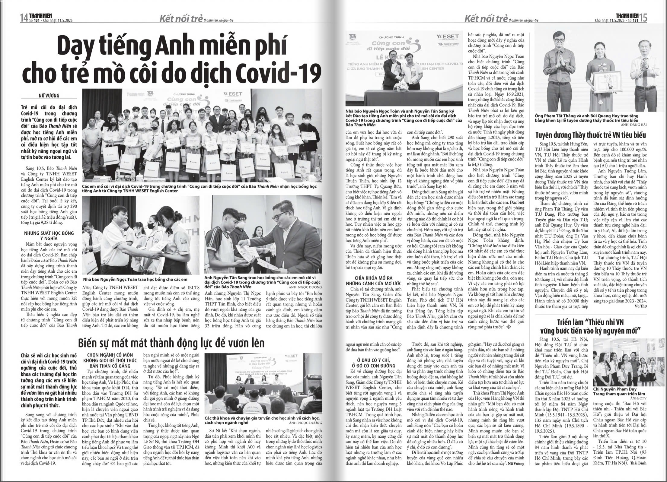 Báo thanh niên nói về weset