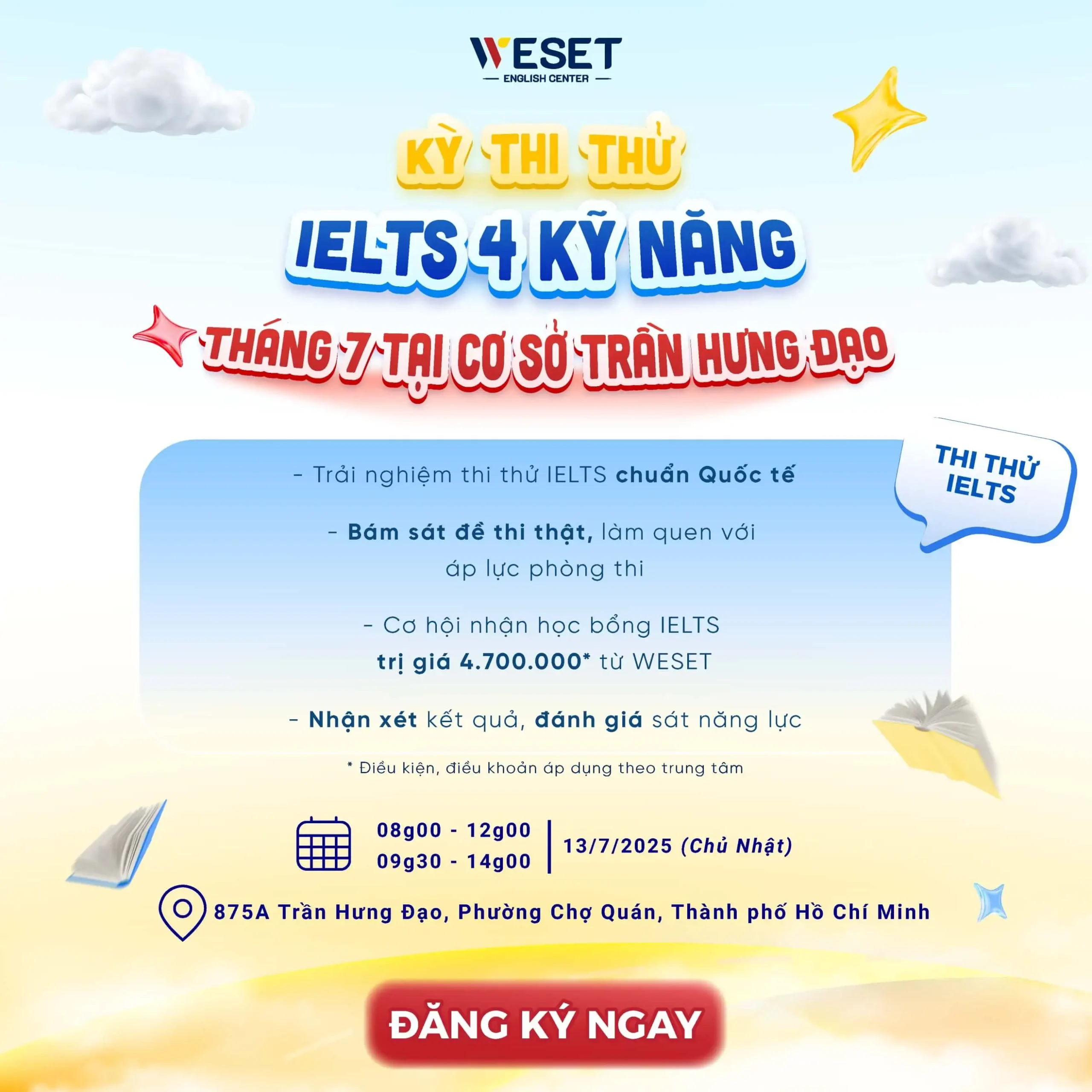 Lịch sự kiện 13/07/2025