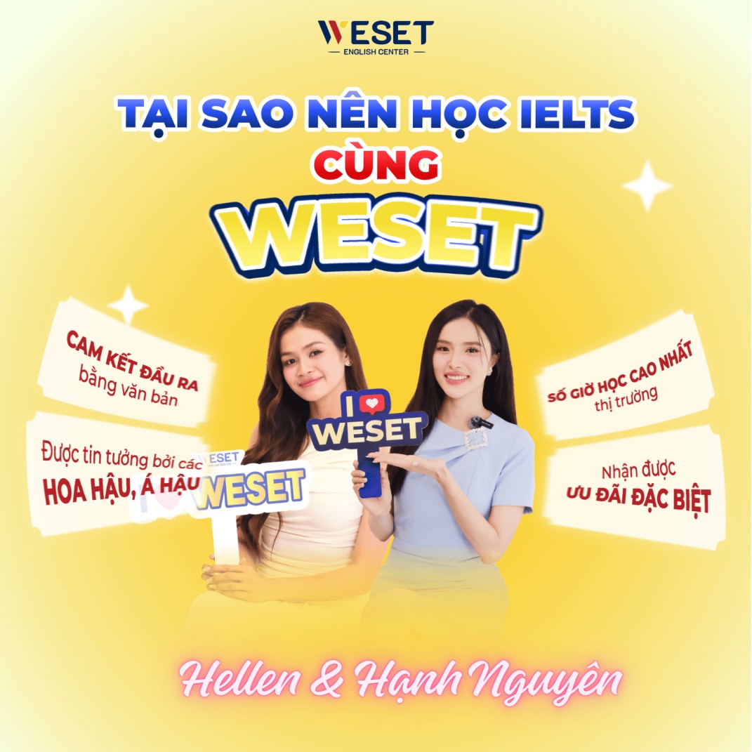 Hoa Á Hậu Hellen và Hạnh Nguyên tại WESET
