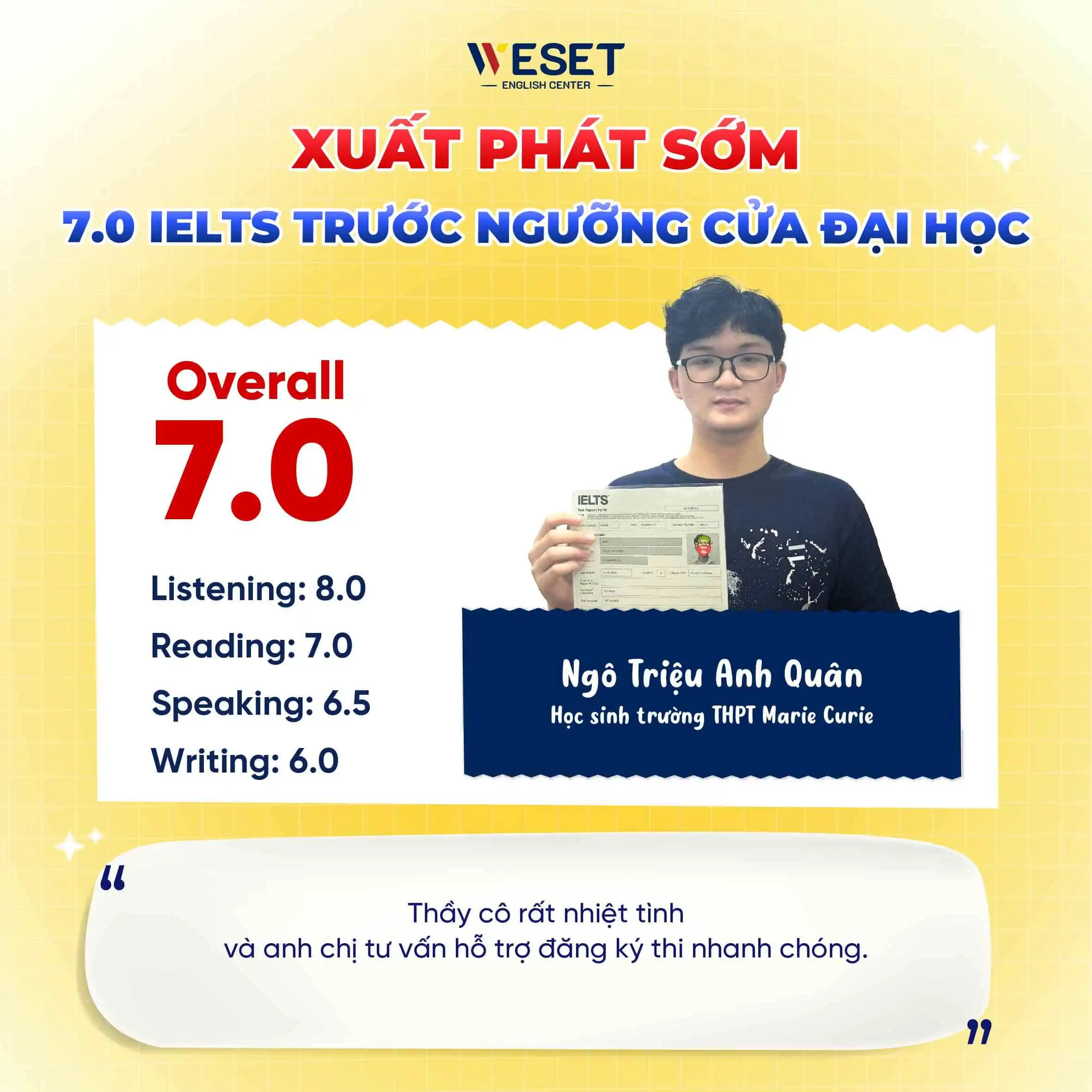 Anh Quân - IELTS 7.0