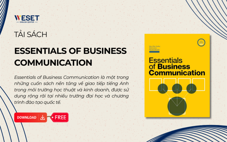 Tải sách Essentials of Business Communication PDF Free