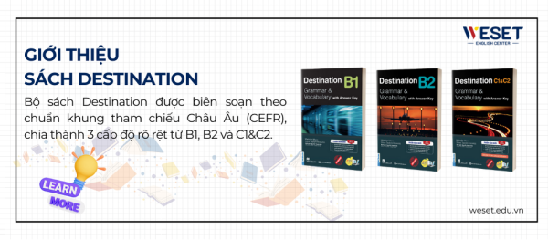 Trọn bộ 3 cuốn sách Destination B1 B2 C1&C2 [PDF Bản đẹp]