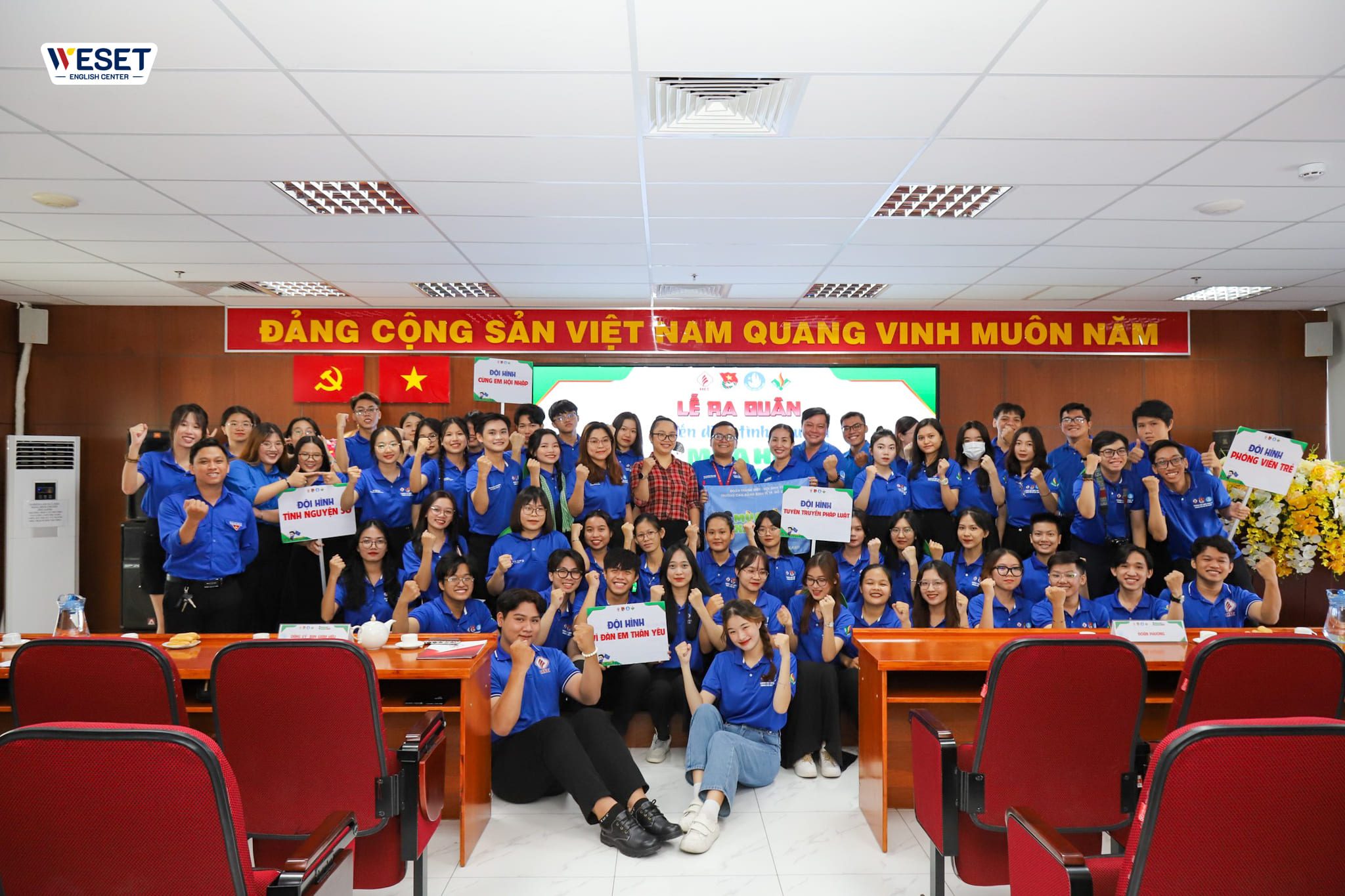 Lễ ra quân Chiến dịch Mùa Hè Xanh năm 2023 của trường HCE
