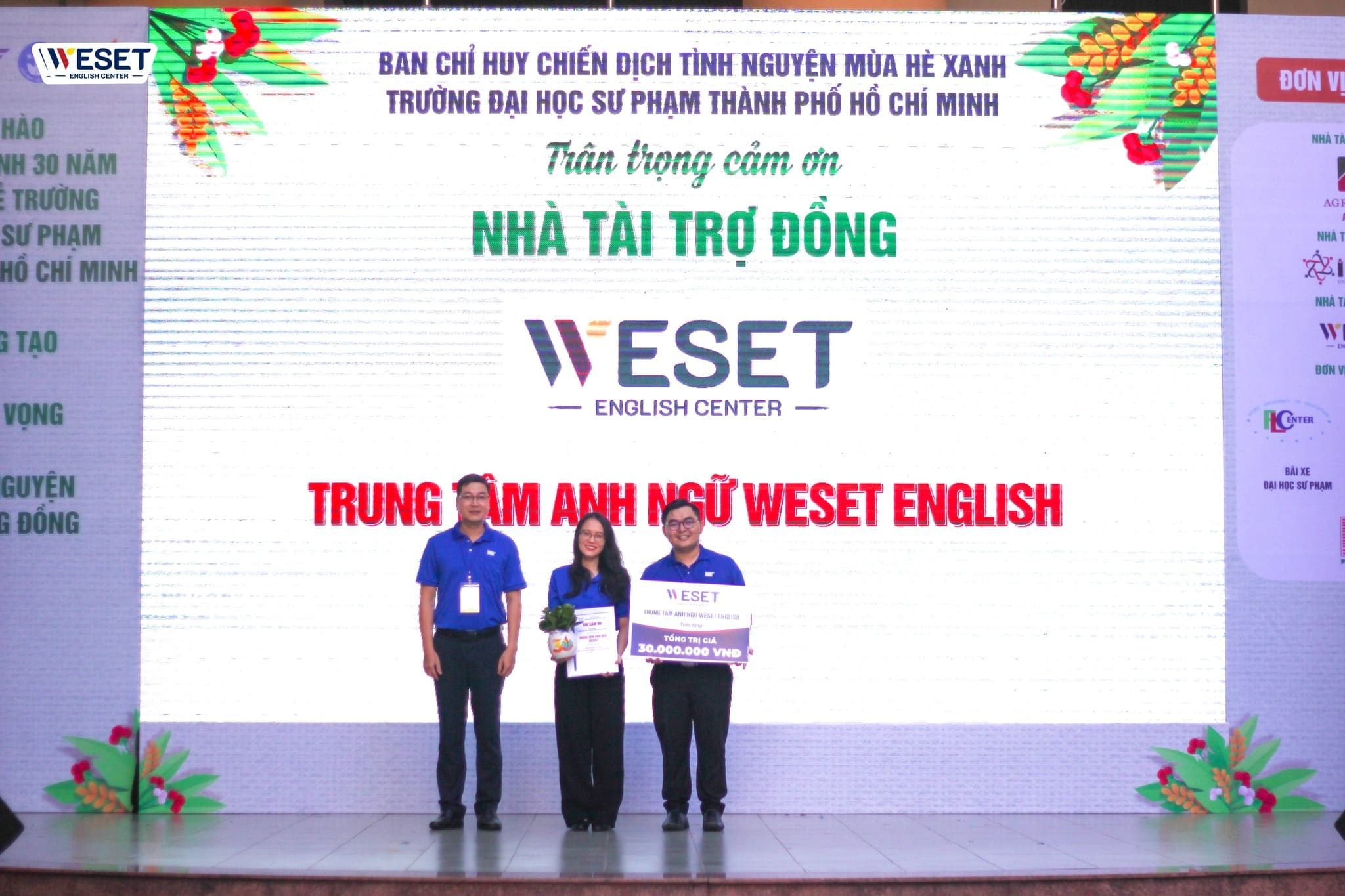 WESET đồng hành cùng Lễ ra quân