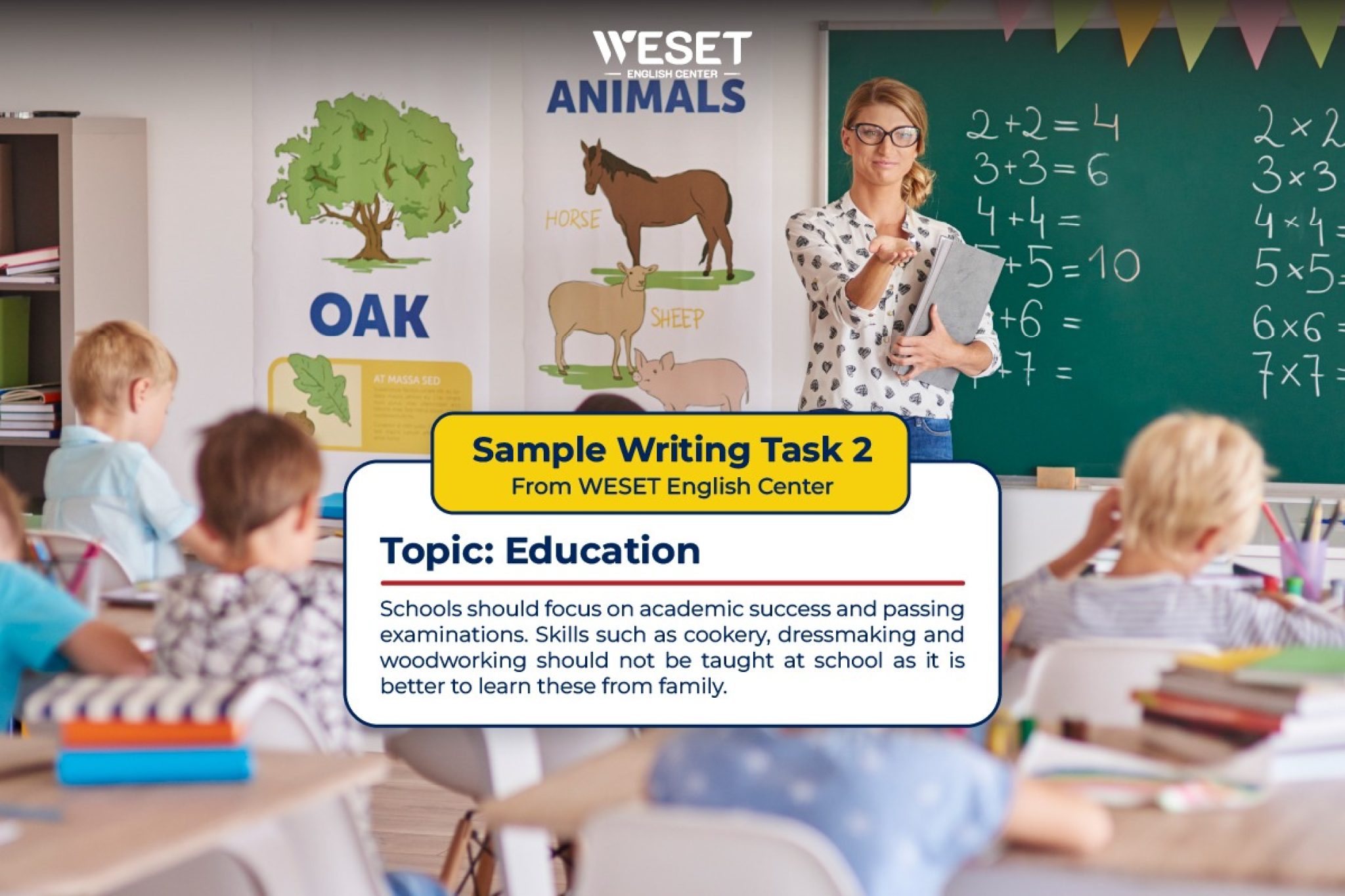 Giải đề mẫu Writing Task 2 | Chủ đề: Education