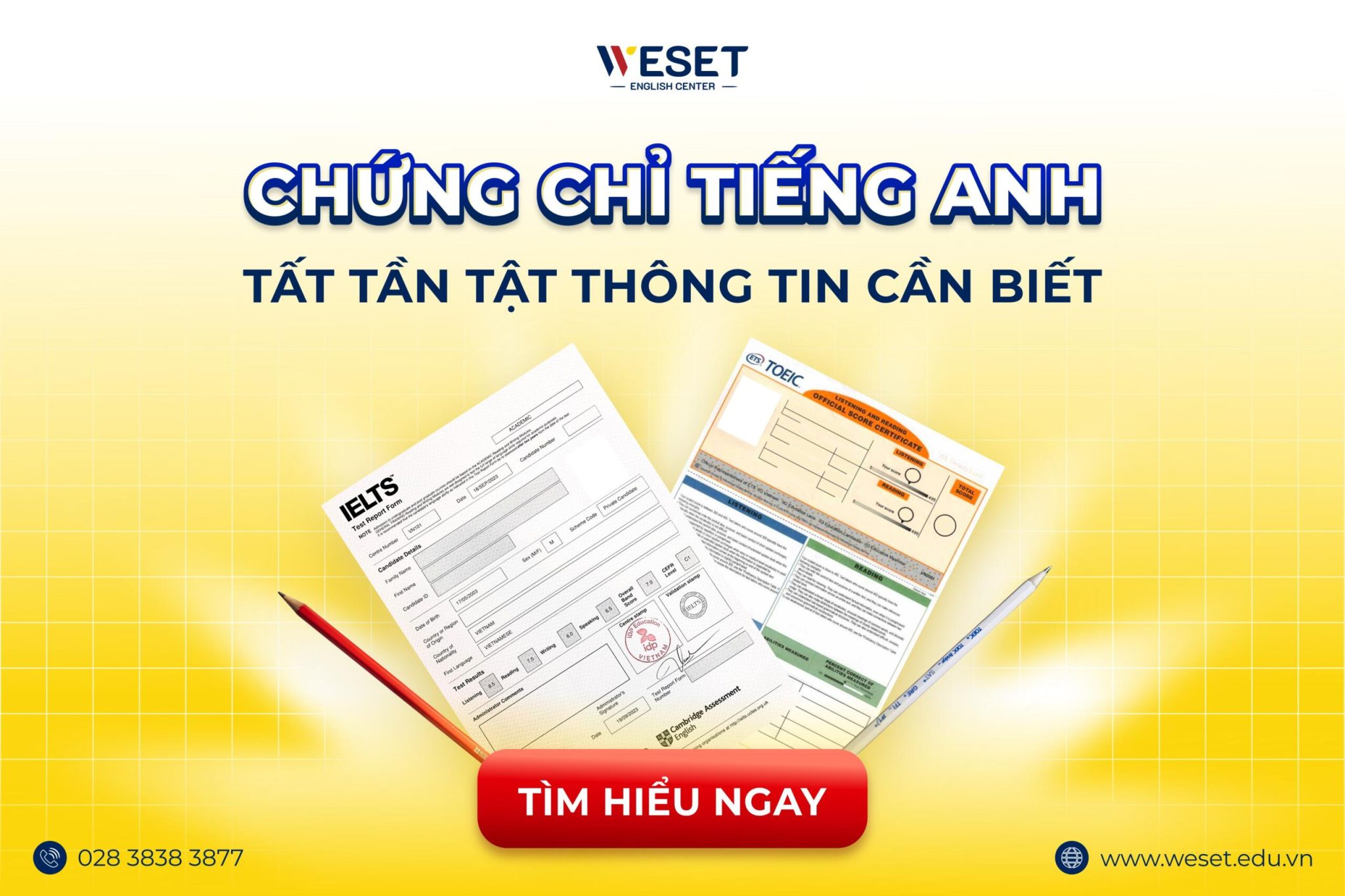 Thumbweb Chứng chỉ tiếng Anh