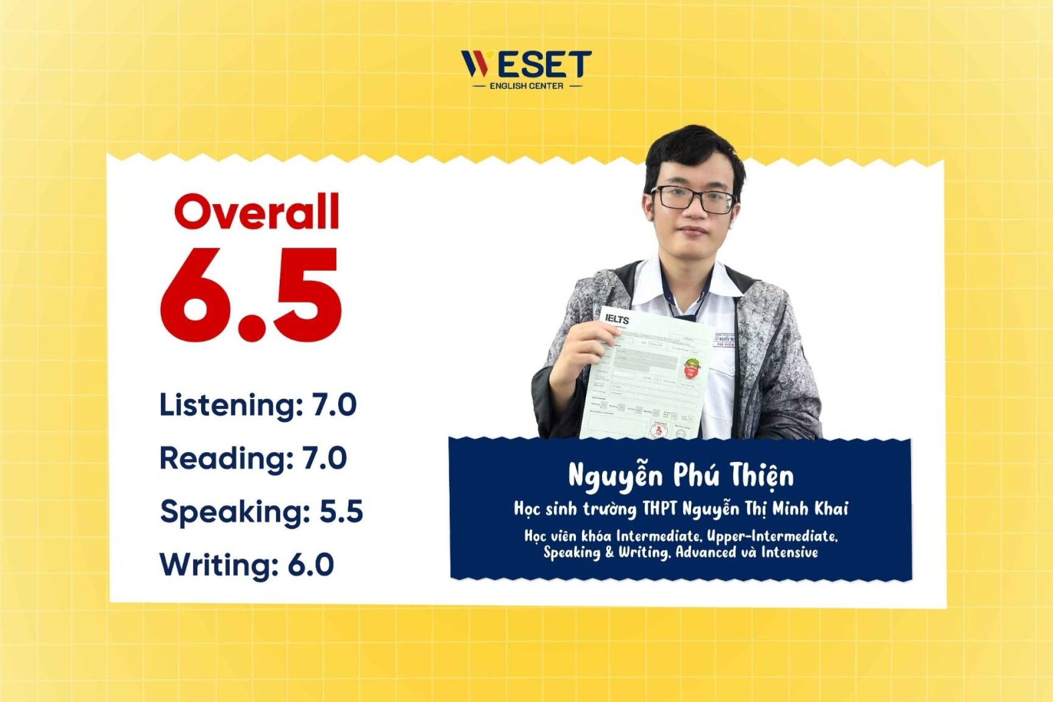 Nguyễn Phú Thiện Ielts 6.5