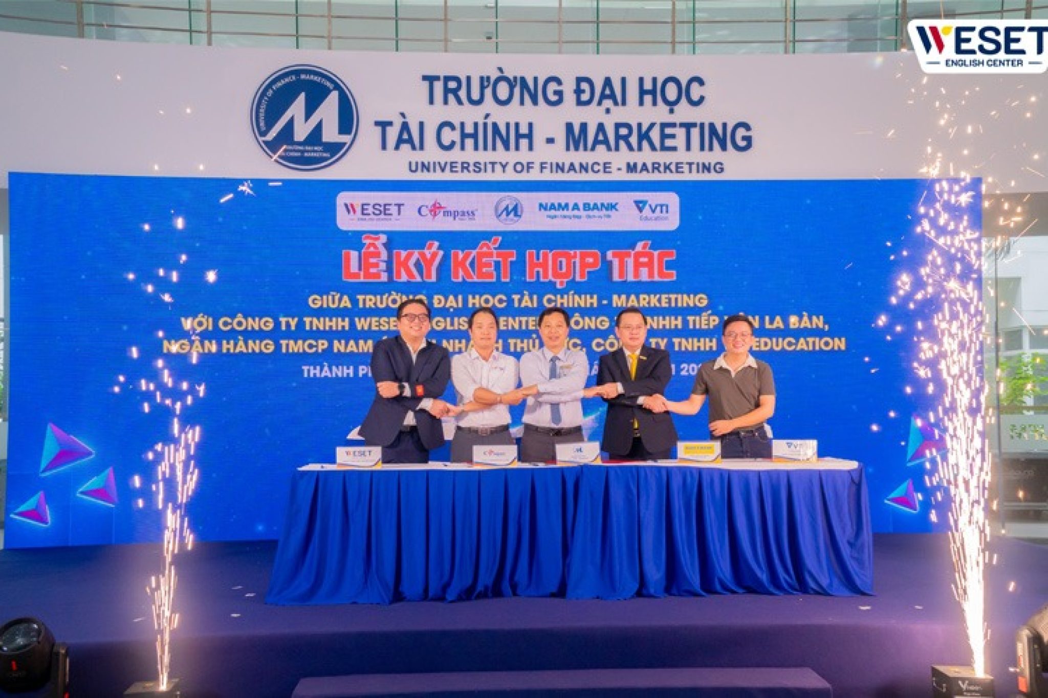 Ký kết hợp tác giữa WESET và UFM