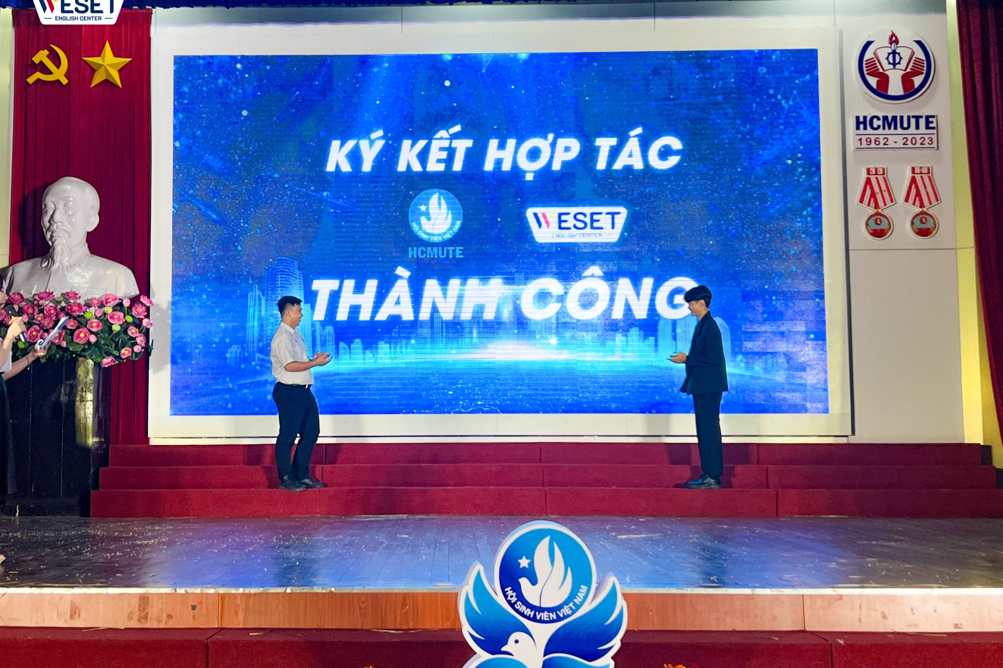 WESET thành công ký kết cùng Hội sinh viên Trường Đại học Sư phạm Kỹ thuật TP.HCM